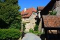 View on VESTE COBURG castle near Coburg, Upper Franconia, Bavaria, Germany