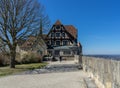 View of Veste fortress in Coburg, Bavaria, Germany Royalty Free Stock Photo