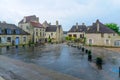 View of the Vezelay village Royalty Free Stock Photo