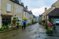 View of the Vezelay village Royalty Free Stock Photo