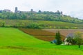 View of the Vezelay village Royalty Free Stock Photo