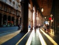 View of Via XX Settembre in Genova, Liguria region, Italy