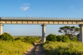 View of the viaduct of the Nairobi railroad