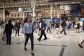 View of Victoria station Royalty Free Stock Photo