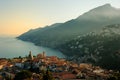 View on Vietri Sul Mare and the Amalfi Coast