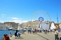 View of Vieux Port and Ferry Wheel