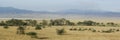 View of the view Ngorongoro Crater, tanzania Royalty Free Stock Photo