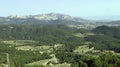 View from viewpoint of Carasqueta pass province of Alicante. Mountais. Spain