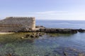 View of Vigliena Fort in the Ionian Sea on picturesque Ortygia Island, Syracuse, Sicily, Italy