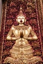 View of a Viharn and Stupa at the historic Buddhist temple of Wa