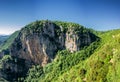 View of Vikos Gorge, a gorge in the Pindus Mountains of northern Greece Royalty Free Stock Photo