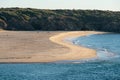 View of Vila Nova de Milfontes beach river Mira, in Portugal Royalty Free Stock Photo