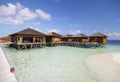 View of vilamendhoo island Maldives