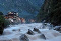 View of Vilcanota River in Machu Picchu, Peru Royalty Free Stock Photo