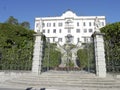 Facade of Villa Carlotta, Tremezzo, Lake Como, Italy. Royalty Free Stock Photo