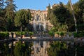 View of the Villa dEste in Tivoli Royalty Free Stock Photo