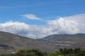 High hills and rocky cliffs on the Venezuelan border with Colombia near Cucuta