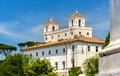 View of the Villa Medici in Rome Royalty Free Stock Photo