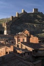 View of the village of Albarracin, Teruel, Aragon, Spain Royalty Free Stock Photo
