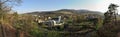 View of the village of Bily Kostel nad Nisou - north of Liberec in Eastern Bohemia