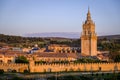 View of the village of Burgo de Osma in Spain. Royalty Free Stock Photo