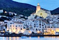 View of village of Cadaques, Costa Brava, Spain