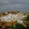 Village Casares in Andaluzia, Spain Royalty Free Stock Photo