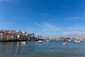 View of the village of Ferragudo Royalty Free Stock Photo