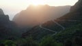 View on the village Maska on the Tenerife