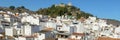 View at the village of Monda on Andalusia, Spain Royalty Free Stock Photo
