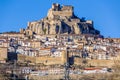 View of the village of Morella, Spain