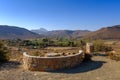 View of the village of Nieu-Bethesda, South Africa