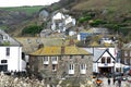 A view of the village of Port Isaac, Cornwall England as seen as walking into town.