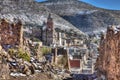 View of the village of Real de Catorce, Mexico