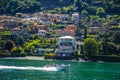 View of the village Torno Fagetto Laglio Quarzano on the Como Lake, Lombardy, Italy