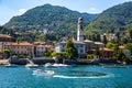 View of the village Torno Fagetto Laglio Quarzano on the Como Lake, Lombardy, Italy