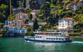 View of the village Torno Fagetto Laglio Quarzano on the Como Lake, Lombardy, Italy