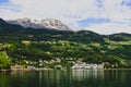 View of village Ulvik, Norway Royalty Free Stock Photo