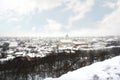 View of Vilnius from the Gedimin Tower, Lithuania Royalty Free Stock Photo