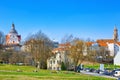 View of Vilnius from the hill of the Bastion of the Vilnius City