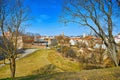 View of Vilnius from the hill of the Bastion of the Vilnius City