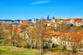 View of Vilnius from the hill of the Bastion of the Vilnius City