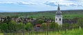 Panoramic view across Gainfarn Royalty Free Stock Photo