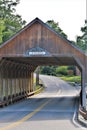 Quechee Covered Bridge, Quechee Village, Town of Hartford, Windsor County, Vermont, United States