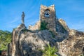 View of the Virgen de la PeÃ±a hermitage in Mijas, Spain Royalty Free Stock Photo