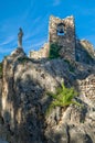 View of the Virgen de la PeÃ±a hermitage in Mijas, Spain Royalty Free Stock Photo