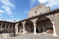 View of the Virgin Mary Syriac Orthodox Church in Diyarbakir, Turkey. Royalty Free Stock Photo