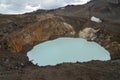 View of Viti crater, Askja, Iceland Royalty Free Stock Photo