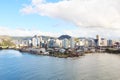 View of Vitoria buildings, Vila Velha, Espirito Santo, Brazil Royalty Free Stock Photo