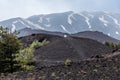 View of Volcano Etna from Mounts Sartorius